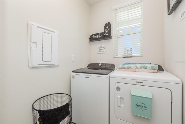 13958 Richland Gulf Cir, Parrish, FL 34219 - washroom with separate washer and dryer and electric panel