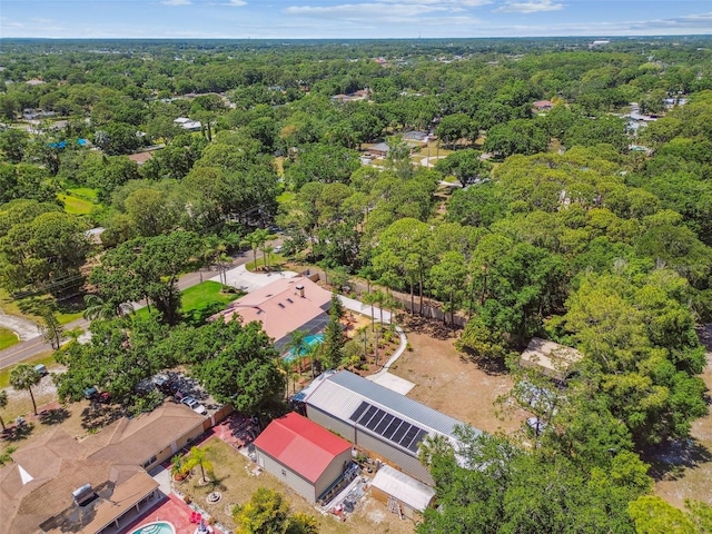 7507 Beasley Rd, Tampa, FL 33615 - bird's eye view of a heavily wooded area