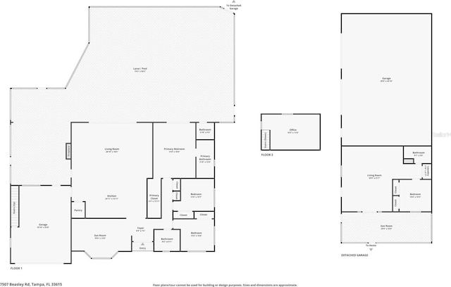 7507 Beasley Rd, Tampa, FL 33615 - room layout