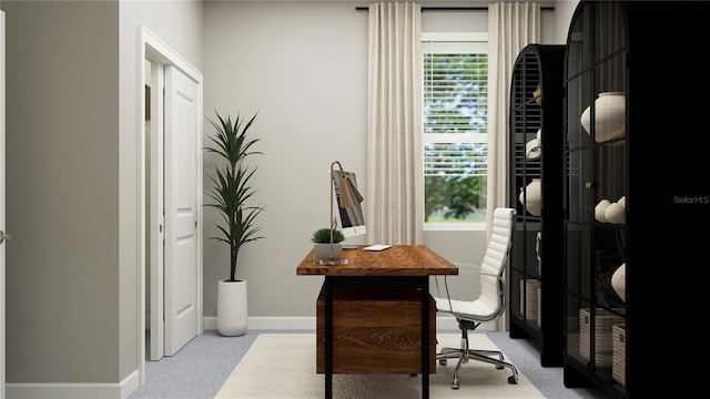 12597 Lily Quartz Loop, Parrish, FL 34219 - carpeted office space featuring baseboards