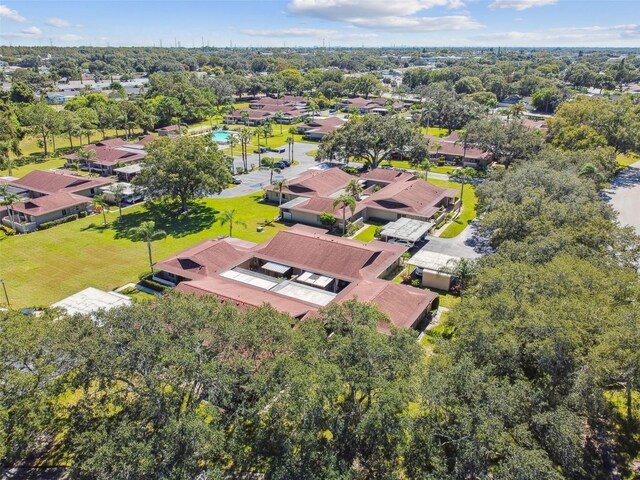 2444 Laurelwood Dr Unit A, Clearwater, FL 33763 - aerial perspective of suburban area