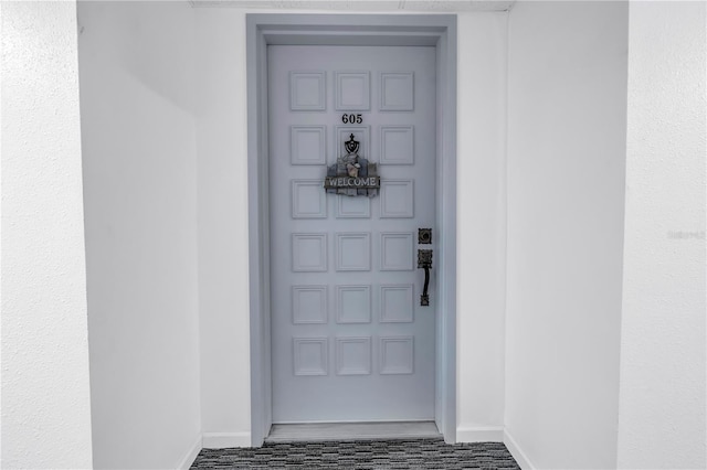 6265 Sun Blvd Unit 605, Saint Petersburg, FL 33715 - doorway to property featuring stucco siding