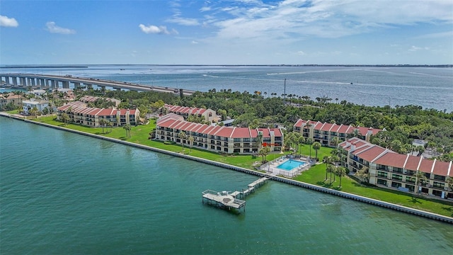 7520 Sunshine Skyway Ln S Unit 109, Saint Petersburg, FL 33711 - aerial view of a notable bridge and a large body of water