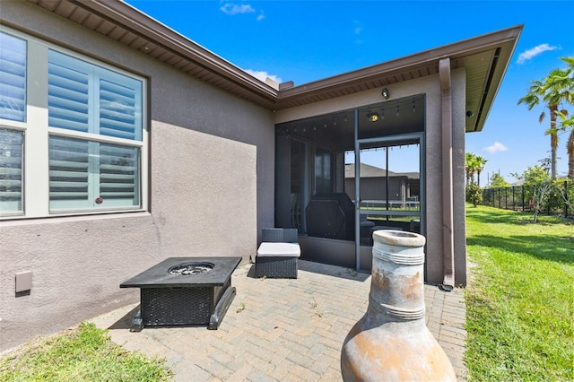 1321 Custer Bayou St, Ruskin, FL 33570 - view of patio