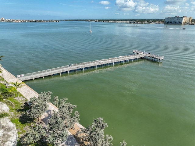 230 Medallion Blvd Unit F, Madeira Beach, FL 33708 - aerial view of a nearby body of water