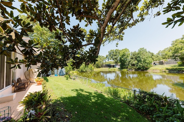 3010 Grand View Ave, Clearwater, FL 33759 - view of yard featuring a water view
