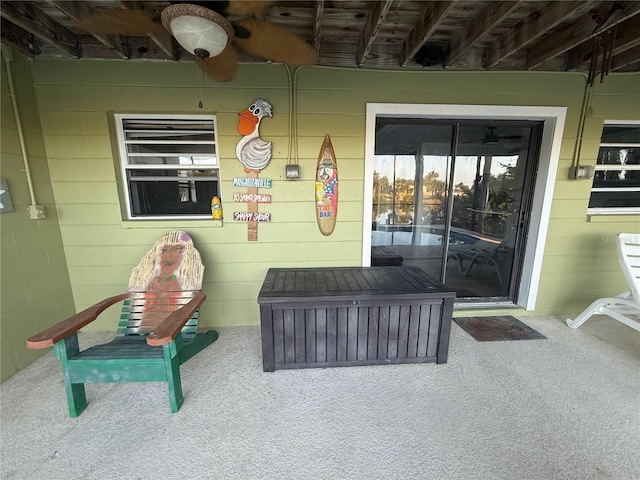 3338 Fernleaf Dr, Hernando Beach, FL 34607 - view of patio