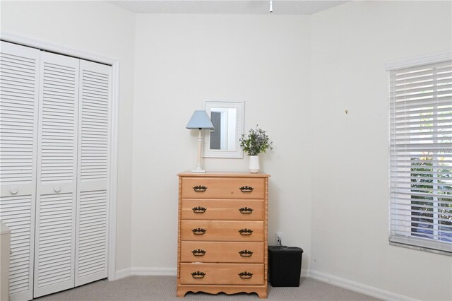 14840 Shipwatch Trce Unit 1924, Largo, FL 33774 - carpeted bedroom with a closet and baseboards
