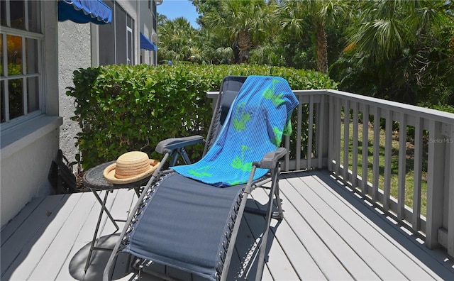 14840 Shipwatch Trce Unit 1924, Largo, FL 33774 - view of wooden terrace