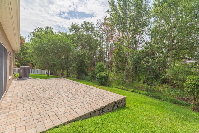 20403 Sultana Ct, Tampa, FL 33647 - view of patio with cooling unit