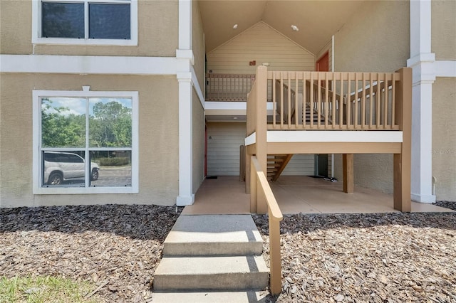 9481 Highland Oak Dr Unit 1511, Tampa, FL 33647 - doorway to property featuring stucco siding