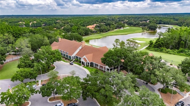 9481 Highland Oak Dr Unit 1511, Tampa, FL 33647 - aerial view of a local golf course, a forest, and a large body of water