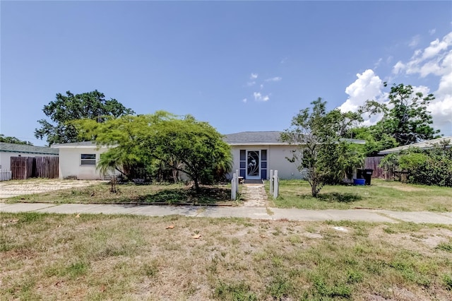 1242 Bermuda St, Clearwater, FL 33755 - view of front of home featuring stucco siding