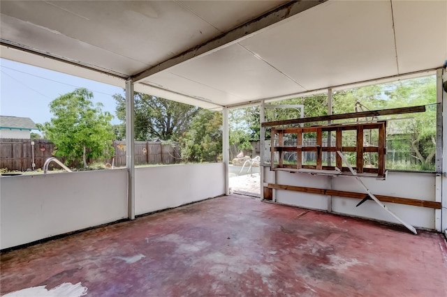 1242 Bermuda St, Clearwater, FL 33755 - view of unfurnished sunroom