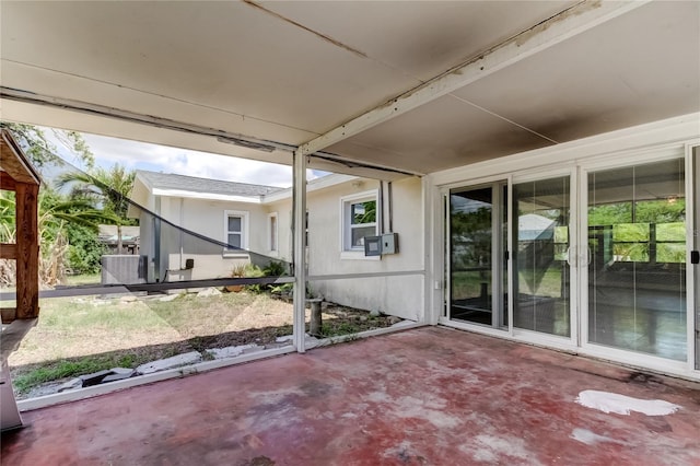 1242 Bermuda St, Clearwater, FL 33755 - view of unfurnished sunroom