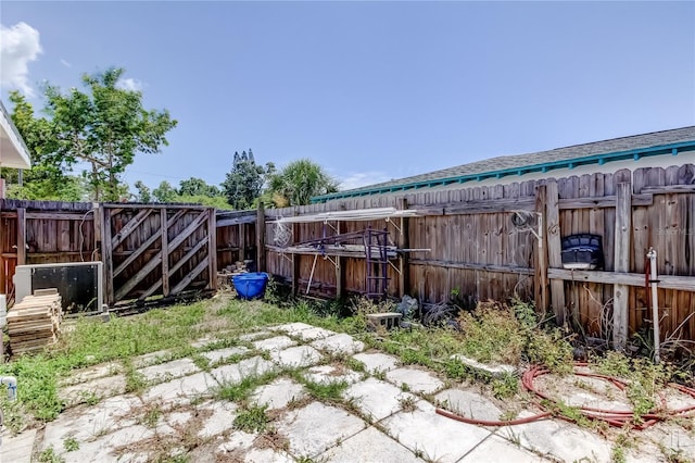 1242 Bermuda St, Clearwater, FL 33755 - view of fenced backyard