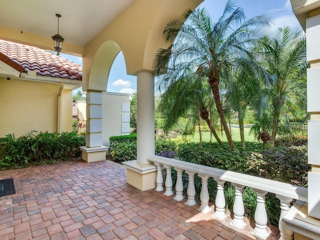10504 Echo Lake Dr, Odessa, FL 33556 - view of patio / terrace