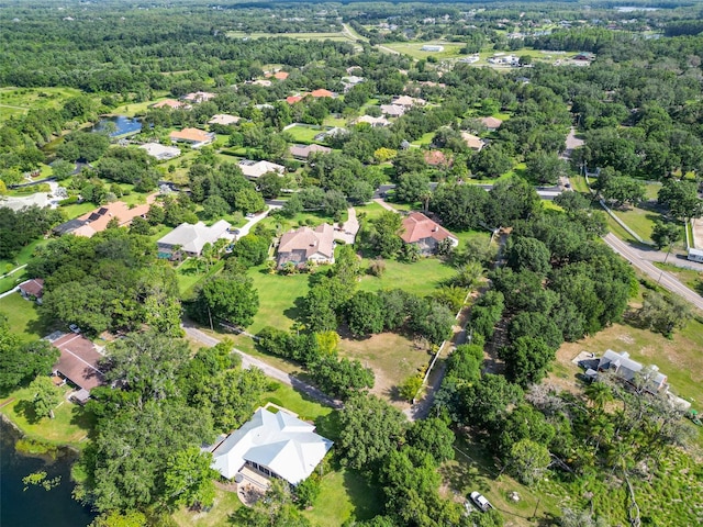 10504 Echo Lake Dr, Odessa, FL 33556 - aerial view of property and surrounding area featuring a large body of water