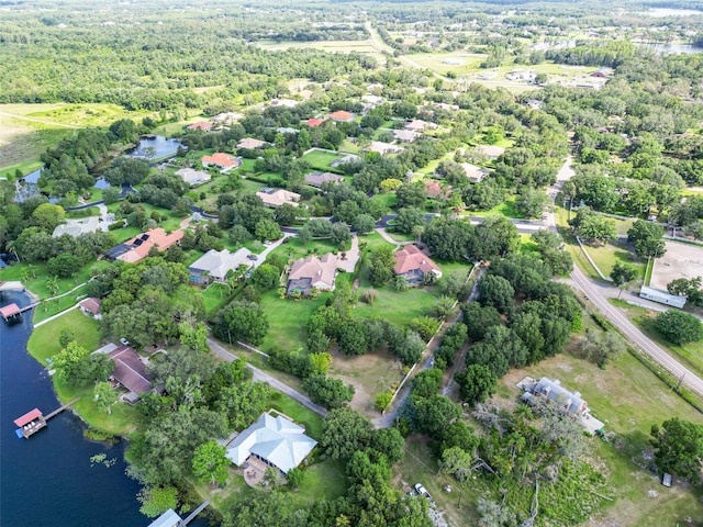 10504 Echo Lake Dr, Odessa, FL 33556 - aerial overview of property's location with a large body of water