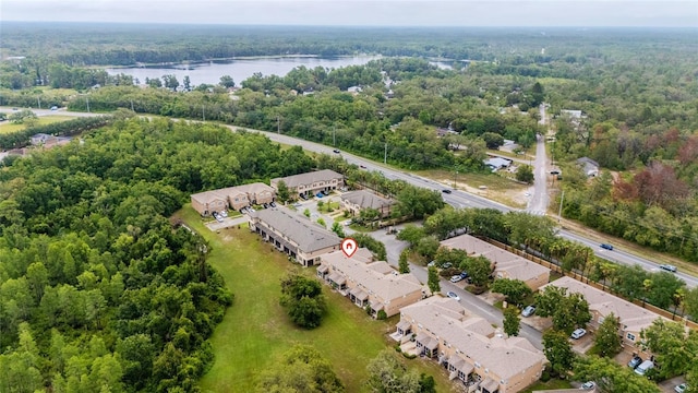 11839 Castine St, New Port Richey, FL 34654 - aerial view of a large body of water and a heavily wooded area