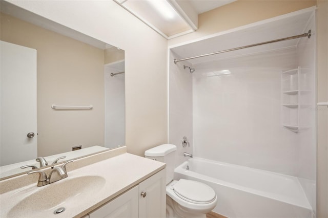 15202 Morning Dr, Lutz, FL 33559 - full bath with shower / bath combination, toilet, and vanity