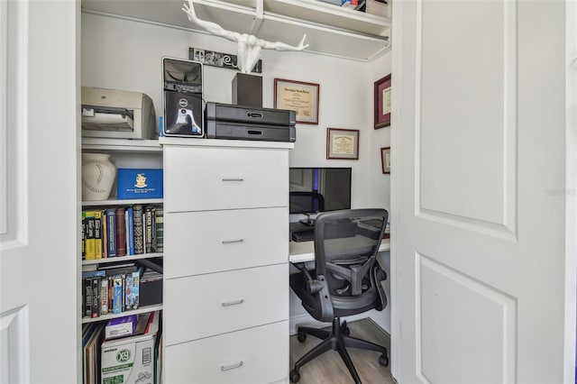 17 Franklin Ct S Unit C, Saint Petersburg, FL 33711 - office area with wood finished floors