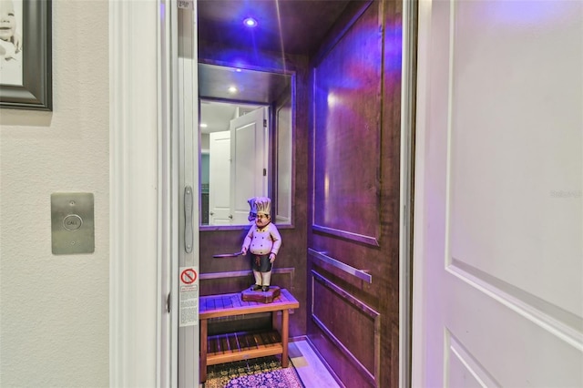 17 Franklin Ct S Unit C, Saint Petersburg, FL 33711 - elevator with recessed lighting