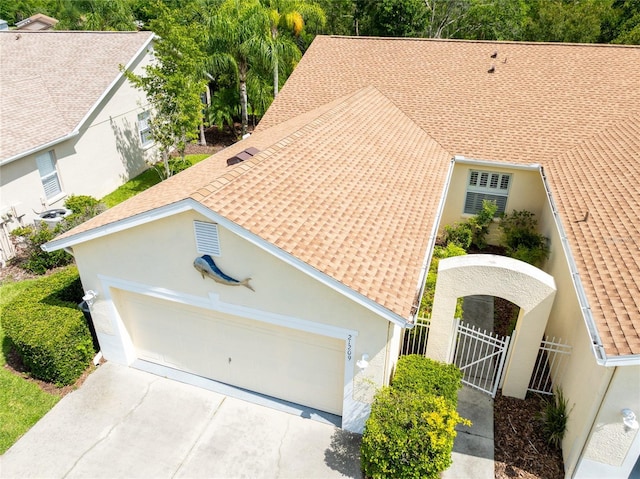 21209 Diamonte Dr, Land O Lakes, FL 34637 - view from above of property