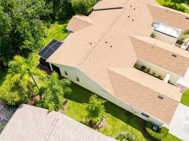 21209 Diamonte Dr, Land O Lakes, FL 34637 - view from above of property