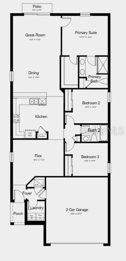 12443 Gust Ct, Hudson, FL 34669 - floor plan / room layout