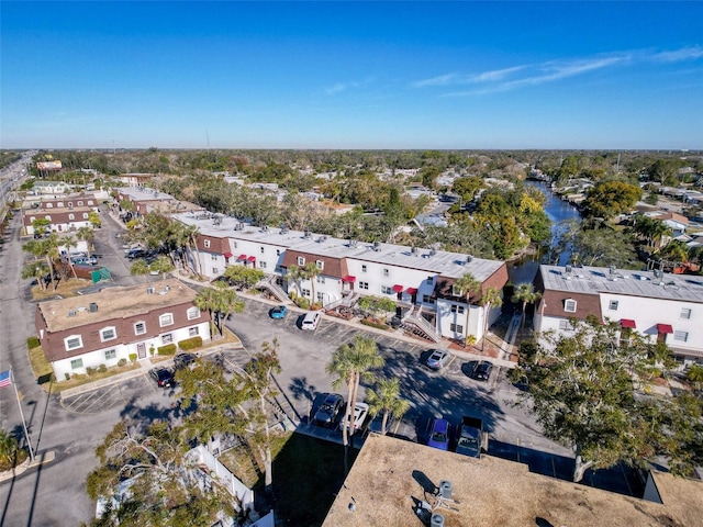 9201 Tudor Dr Unit C212, Tampa, FL 33615 - aerial view of property and surrounding area with a nearby body of water