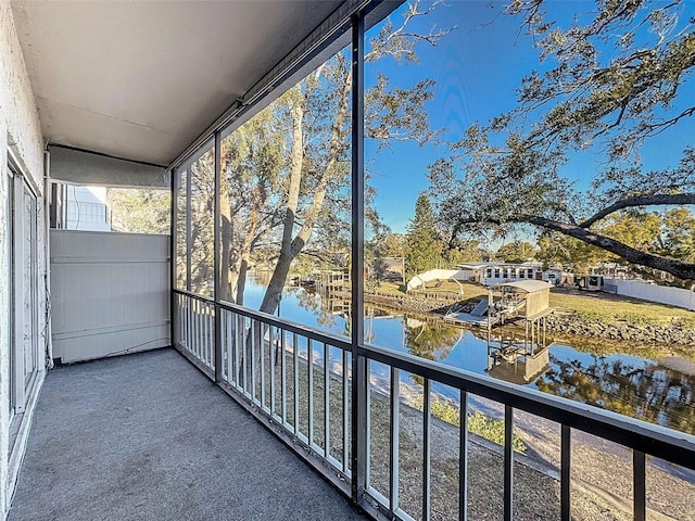 9201 Tudor Dr Unit C212, Tampa, FL 33615 - balcony with a water view
