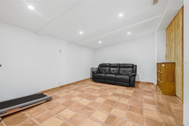 3310 W Ballast Point Blvd, Tampa, FL 33611 - living area featuring recessed lighting