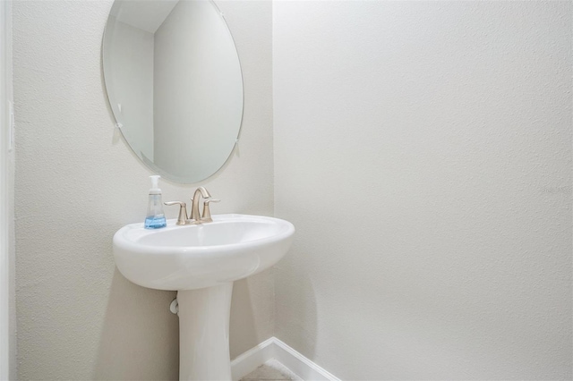 1396 White Fox Run, Lutz, FL 33549 - bathroom featuring baseboards