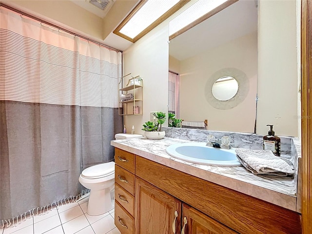 13341 Hexam Rd, Weeki Wachee, FL 34613 - bathroom with tile patterned flooring and vanity