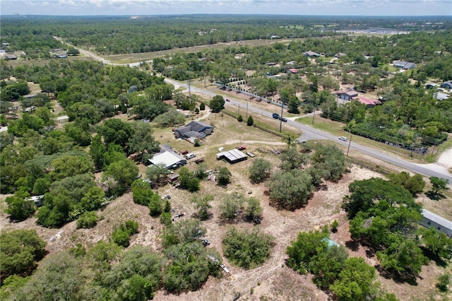 13341 Hexam Rd, Weeki Wachee, FL 34613 - drone / aerial view of a heavily wooded area