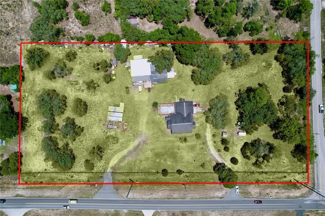 13341 Hexam Rd, Weeki Wachee, FL 34613 - aerial overview of property's location featuring property boundaries highlighted