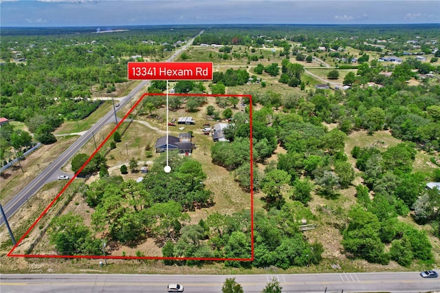 13341 Hexam Rd, Weeki Wachee, FL 34613 - aerial overview of property's location featuring property boundaries highlighted