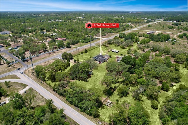 13341 Hexam Rd, Weeki Wachee, FL 34613 - aerial overview of property's location featuring a heavily wooded area