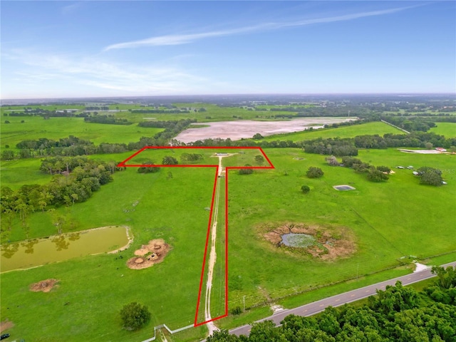 8851 C 469, Center Hill, FL 33514 - overview of rural landscape featuring property parcel outlined