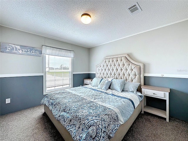 8851 C 469, Center Hill, FL 33514 - bedroom with carpet floors and a textured ceiling