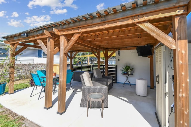 1529 Essex Dr N, Saint Petersburg, FL 33710 - view of patio / terrace featuring outdoor dining area