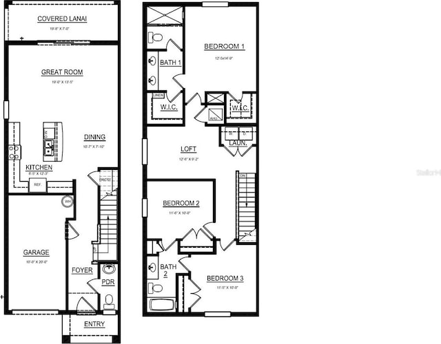 5112 Captain Davis Dr, Wimauma, FL 33598 - home floor plan