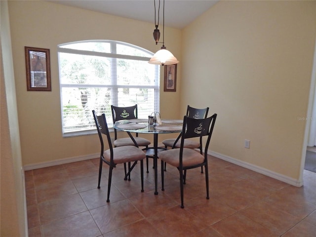 5815 Heronview Crescent Dr, Lithia, FL 33547 - dining room with plenty of natural light, light tile patterned floors, and baseboards