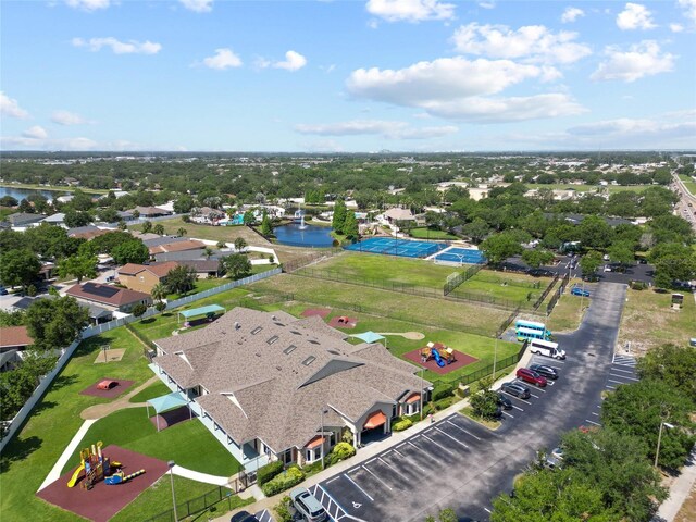 11363 Cocoa Beach Dr, Riverview, FL 33569 - drone / aerial view of a nearby body of water
