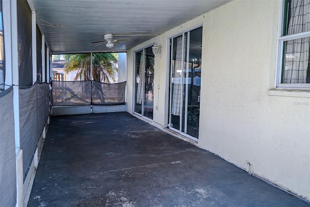 1204 Rinkfield Pl, Brandon, FL 33511 - view of patio / terrace featuring a ceiling fan