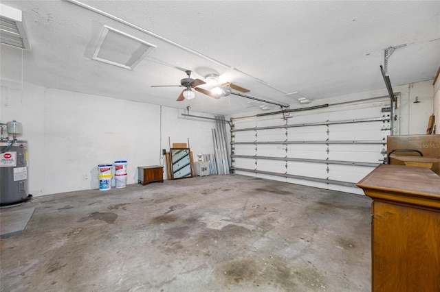 1211 Stony Brook Ln, Dunedin, FL 34698 - garage featuring electric water heater