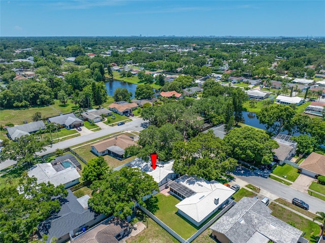 1211 Stony Brook Ln, Dunedin, FL 34698 - aerial view of residential area featuring a nearby body of water