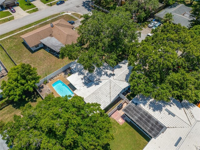 1211 Stony Brook Ln, Dunedin, FL 34698 - drone / aerial view of a pool