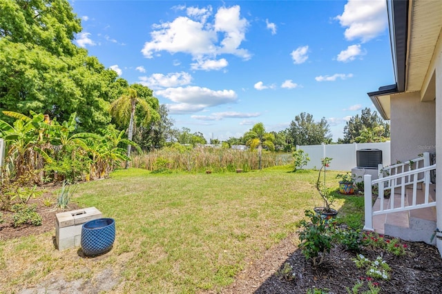 6741 51st Way N, Pinellas Park, FL 33781 - view of yard featuring central AC
